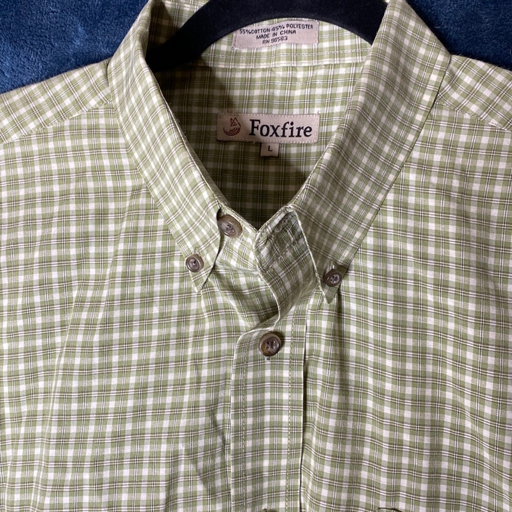 Foxfire mens plaid shirt